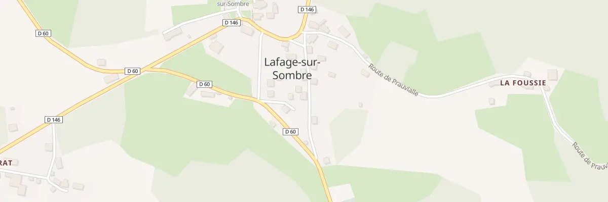 Plan du 12 Rte du Pijat à Lafage-sur-Sombre
