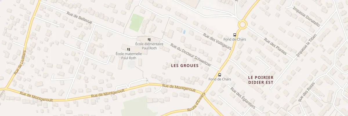 Plan du 17 Rue du Docteur Schweitzer à Osny