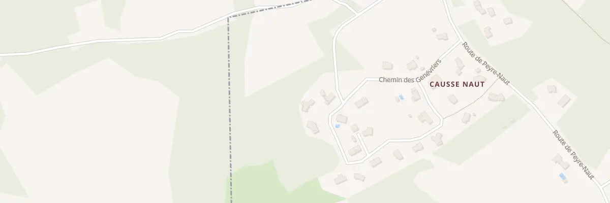Plan du 5264 Causse Naut à Naussac
