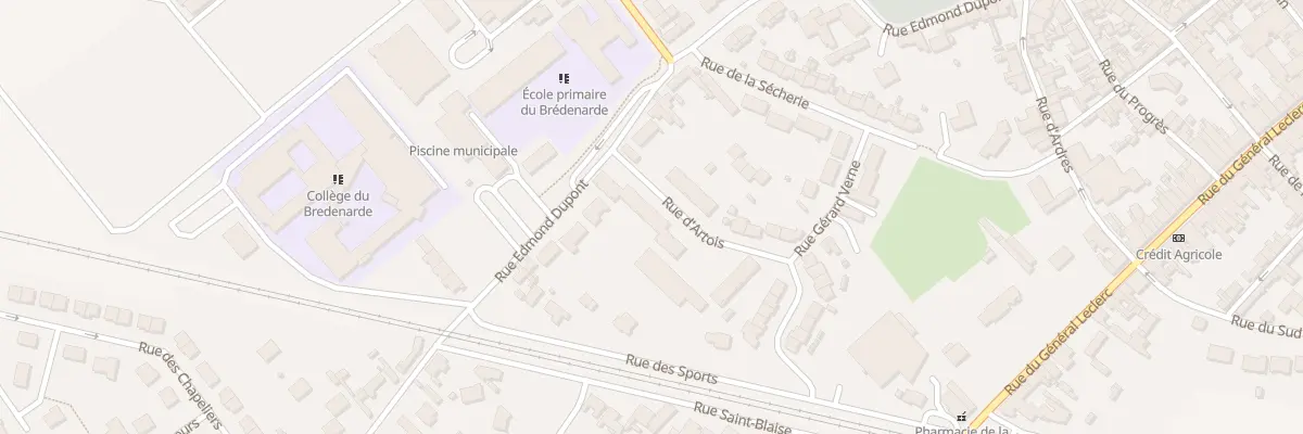 Plan du 54 Rue d’Artois à Audruicq