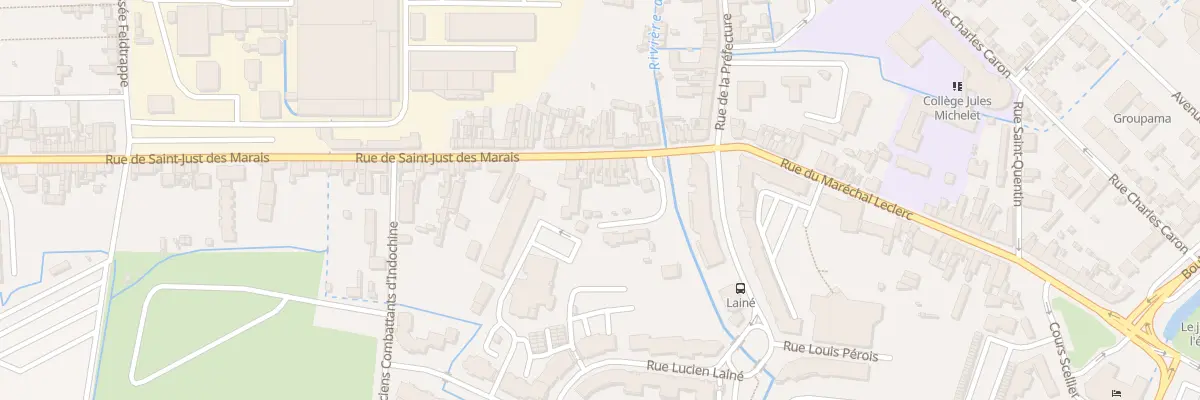 Plan du 15 Rue de Saint-Just des Marais à Beauvais