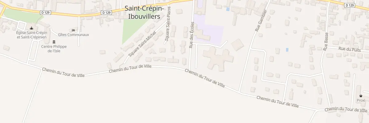 Plan du 10 Rue des Ecoles à Saint-Crépin-Ibouvillers