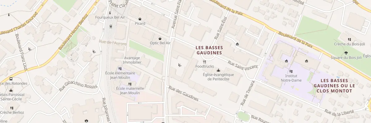Plan du 15 Av Saint Fiacre à Saint-Germain-en-Laye