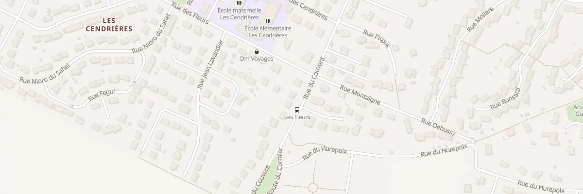 Plan du 52 Rue du Couvent à Limours