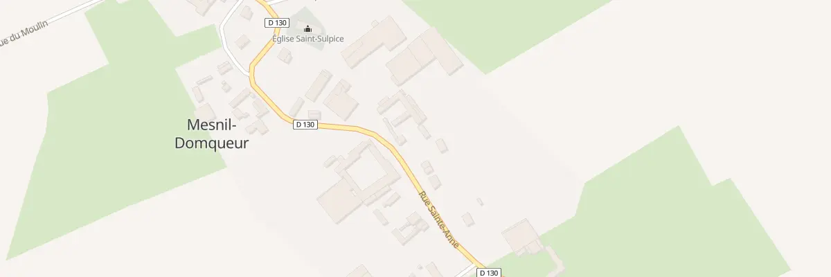 Plan du 9B Rue Sainte Anne à Mesnil-Domqueur
