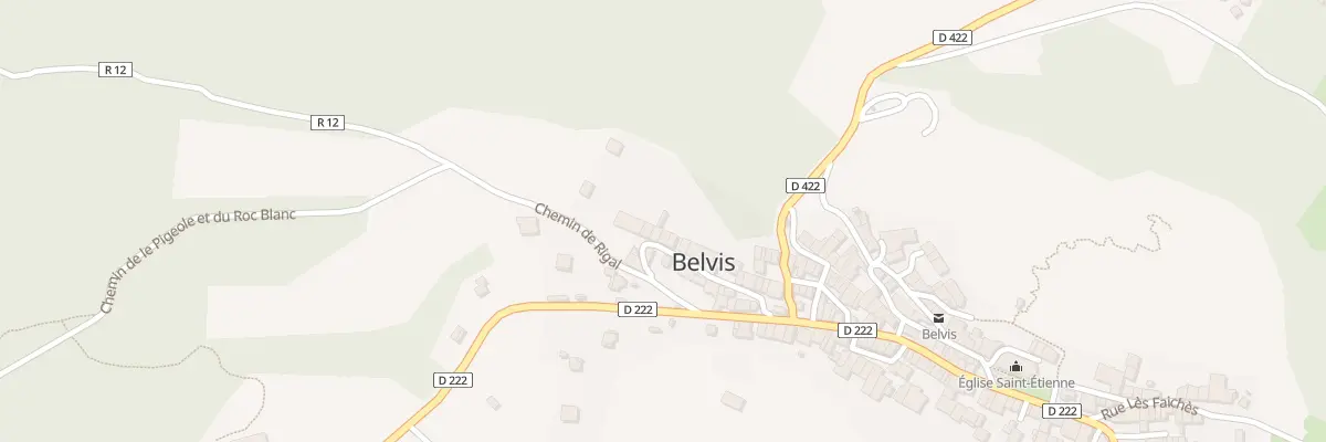 Plan du 7 Le Village à Belvis
