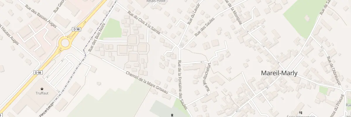Plan du 19 Rue de la Fontaine des Saules à Mareil-Marly