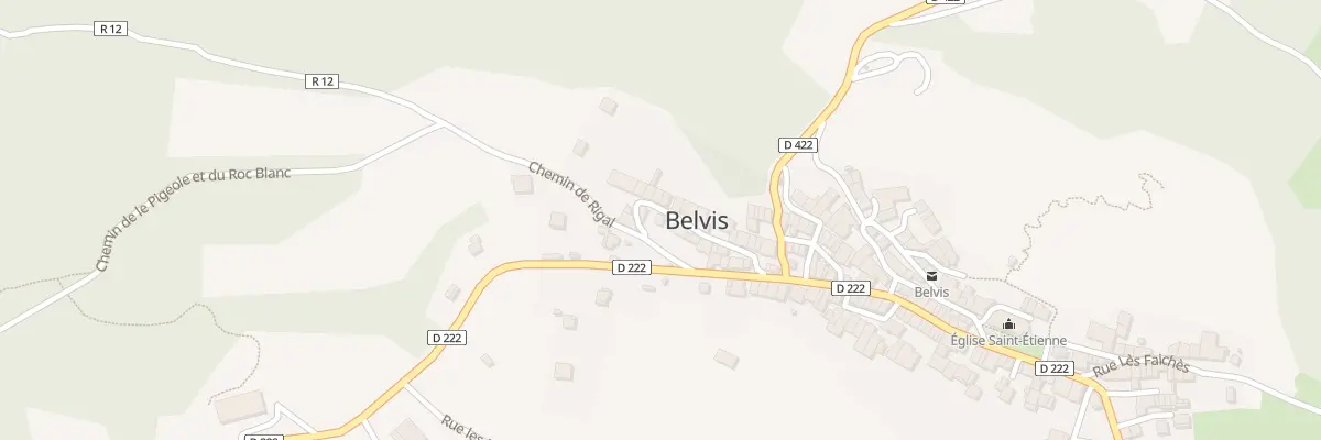Plan du 9 Le Village à Belvis