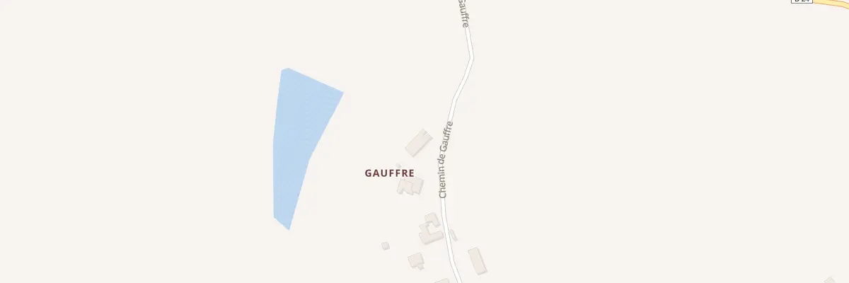 Plan du 5123 Gauffre à Orban