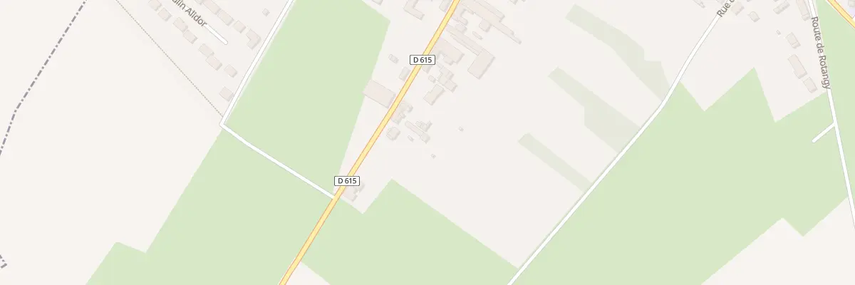 Plan du 107 Rue Victor Hugo à Crèvecœur-le-Grand