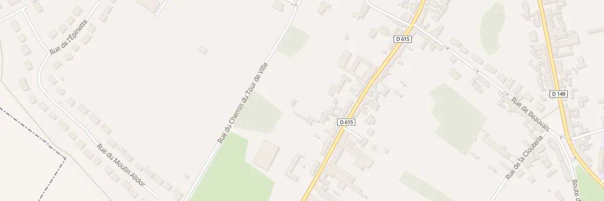 Plan du 74 Rue Victor Hugo à Crèvecœur-le-Grand
