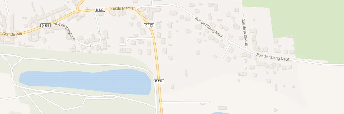 Plan du 27 Rue du Marais à Angervilliers
