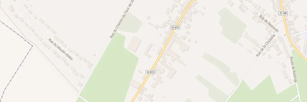 Plan du 88 Rue Victor Hugo à Crèvecœur-le-Grand