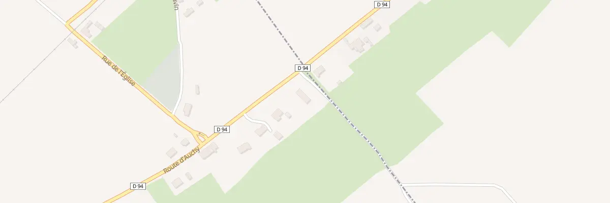 Plan du 2 Rte d’Auchy à Grigny