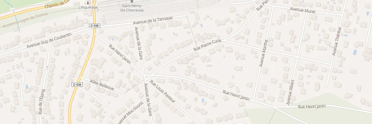 Plan du 6 Rue Pierre Curie à Saint-Rémy-lès-Chevreuse