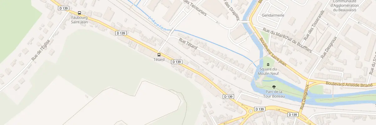Plan du 32 Rue du Faubourg Saint-Jean à Beauvais