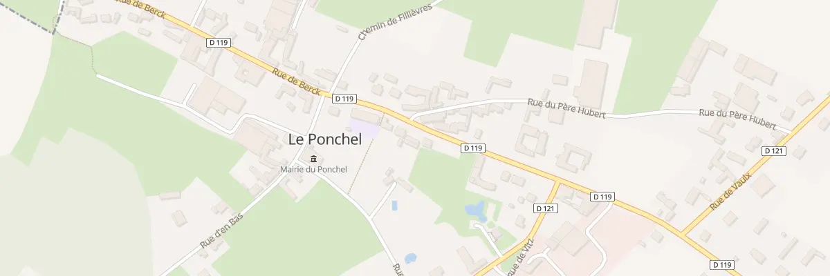 Plan du 26 Rue de Berck au Ponchel