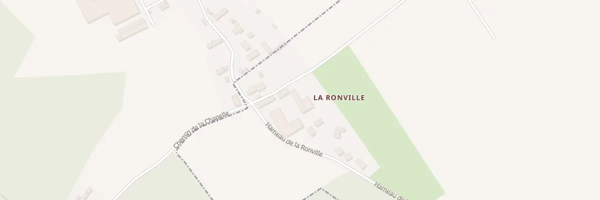 Plan du 2 Ham de la Ronville à Nort-Leulinghem