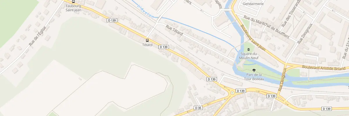 Plan du 25 Rue du Faubourg Saint-Jean à Beauvais