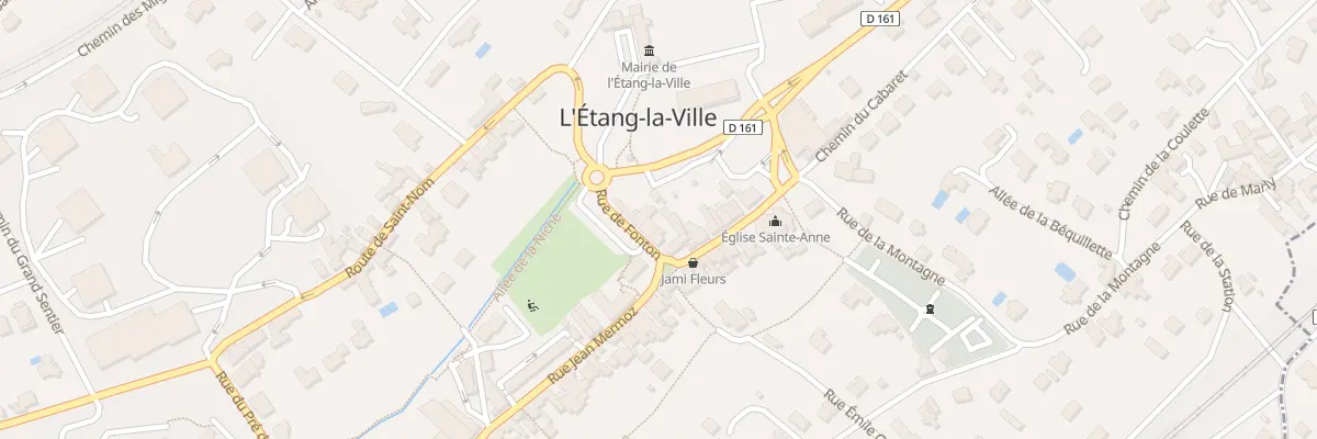 Plan du 4B Rue de Fonton à L’Étang-la-Ville