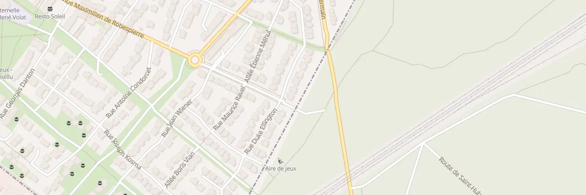Plan du 35 Rue Claude Debussy à Achères