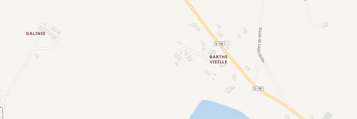 Plan du 5012 Barthe Vieille à Cahuzac