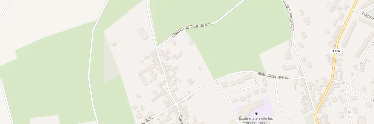 Plan du 52 Rue du Bois à Crèvecœur-le-Grand