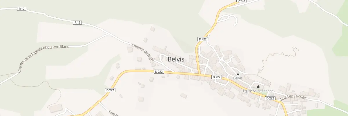 Plan du 11 Le Village à Belvis
