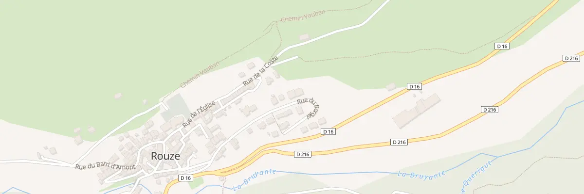 Plan du 146 Bergel à Rouze