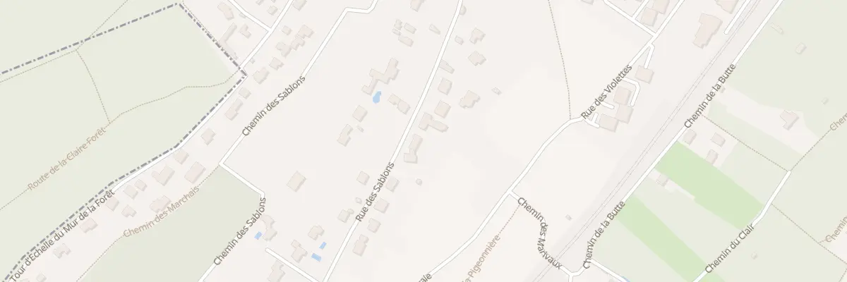 Plan du 33 Rue des Sablons à Mareil-Marly