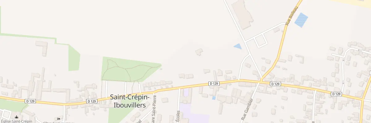 Plan du 46 Rue du Général De-gaulle à Saint-Crépin-Ibouvillers