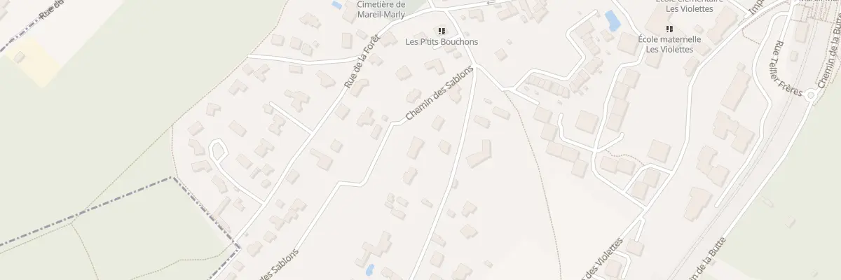 Plan du 16 Rue des Sablons à Mareil-Marly