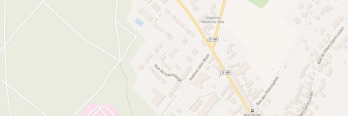 Plan du 12 Rue de l’Hermitage à Beauvais