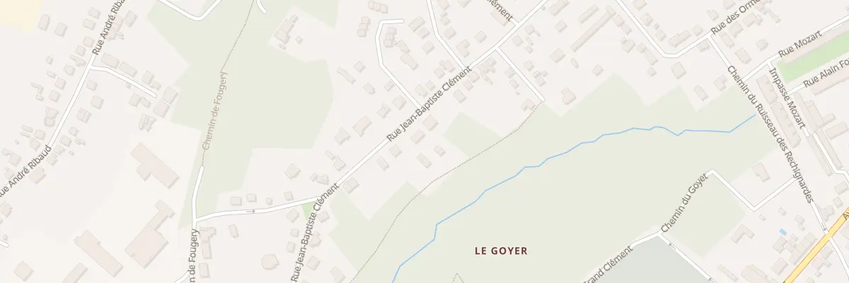 Plan du 45B Rue Jean-baptiste Clément à Vierzon