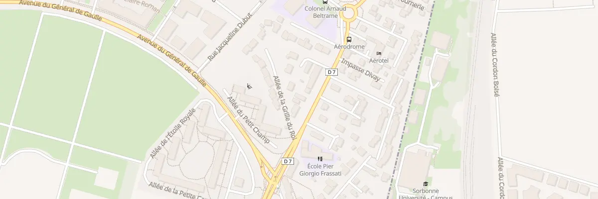 Plan du 25 Rue du Docteur Vaillant à Saint-Cyr-l’École