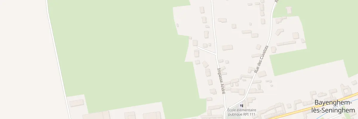 Plan du 9 Imp André à Bayenghem-lès-Seninghem