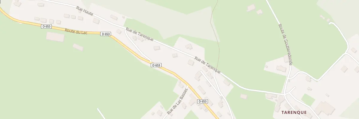 Plan du 5538F Rue de Tarenque à Latronquière