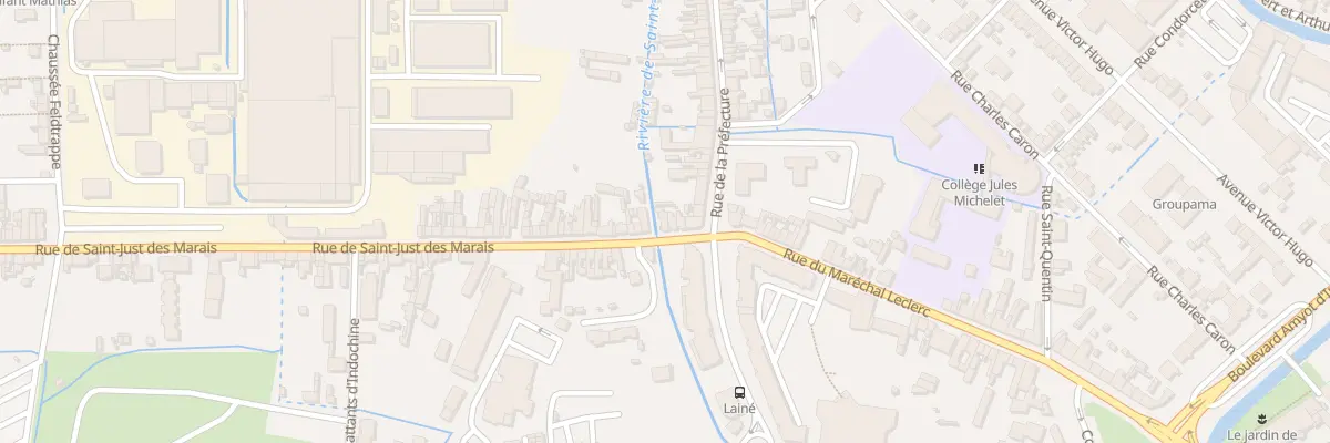 Plan du 8 Rue de Saint-Just des Marais à Beauvais