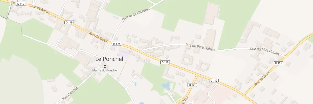 Plan du 29 Rue de Berck au Ponchel