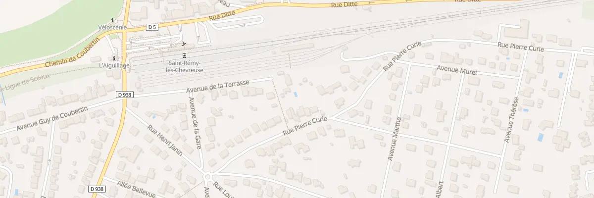 Plan du 21 Rue Pierre Curie à Saint-Rémy-lès-Chevreuse