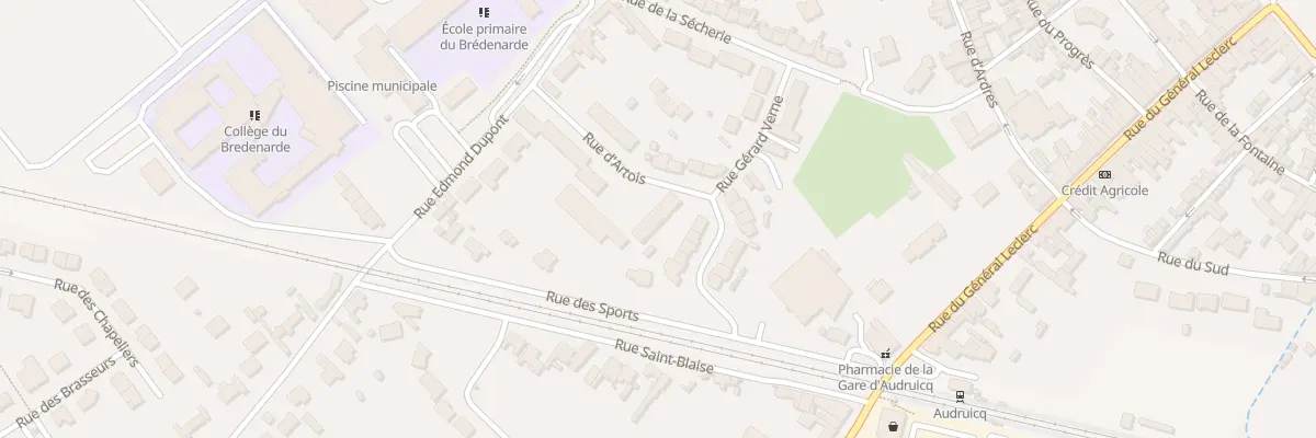 Plan du 142 Rue d’Artois à Audruicq