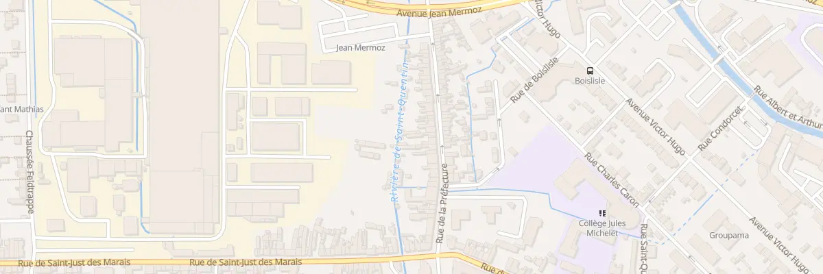 Plan du 27B Rue de la Préfecture à Beauvais