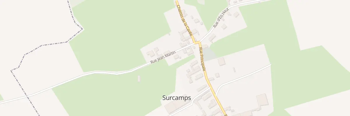 Plan du 12 Rue Jean Martin à Surcamps