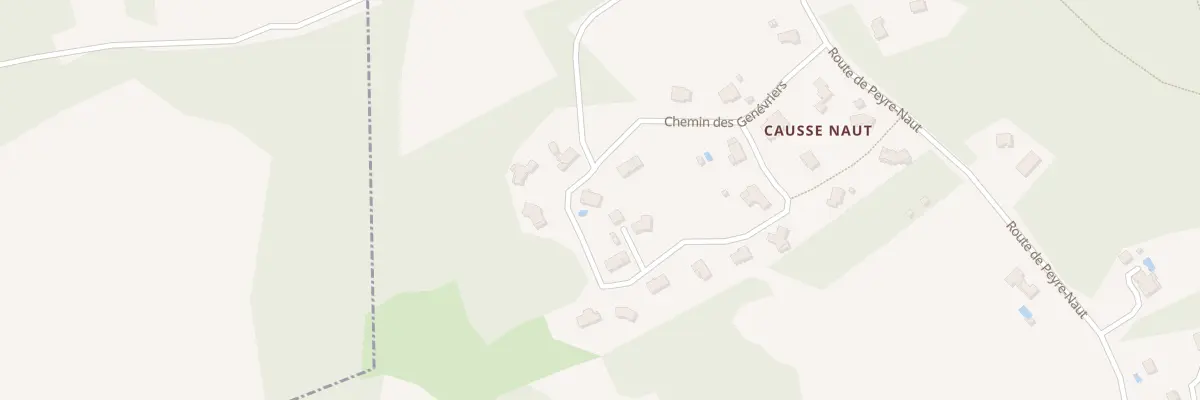 Plan du 5265 Causse Naut à Naussac