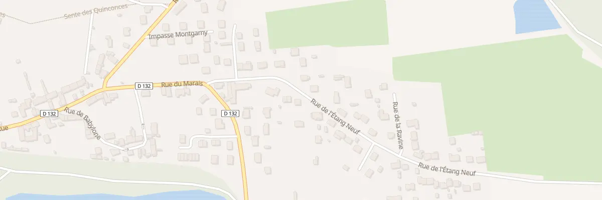 Plan du 4B Rue de l’Etang Neuf à Angervilliers