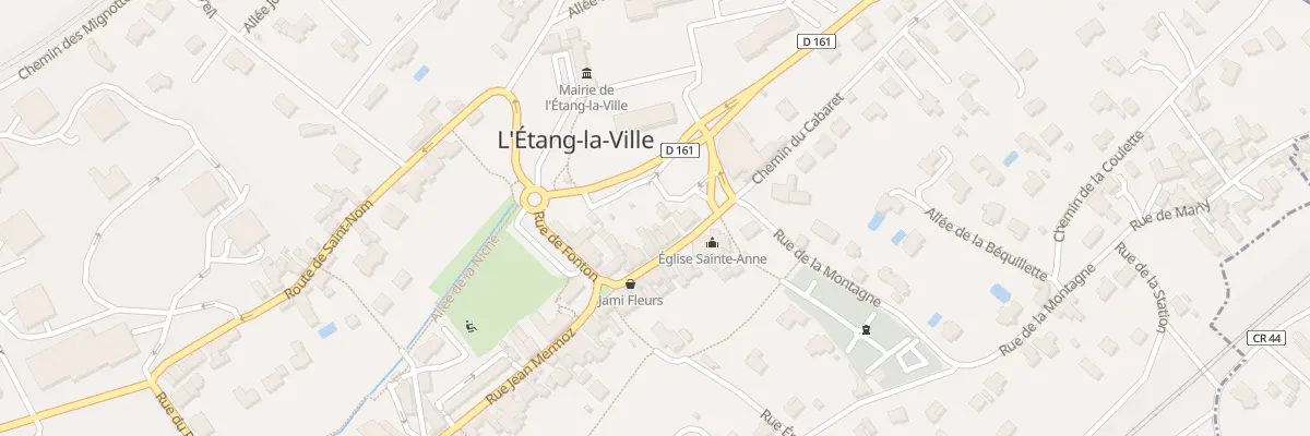 Plan du 8 Rue Jean Mermoz à L’Étang-la-Ville