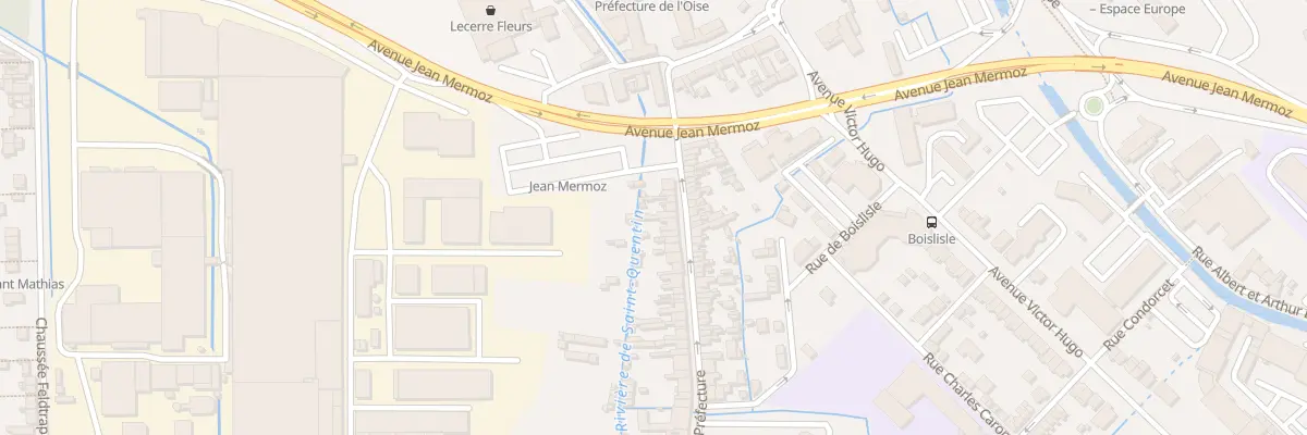 Plan du 53 Rue de la Préfecture à Beauvais