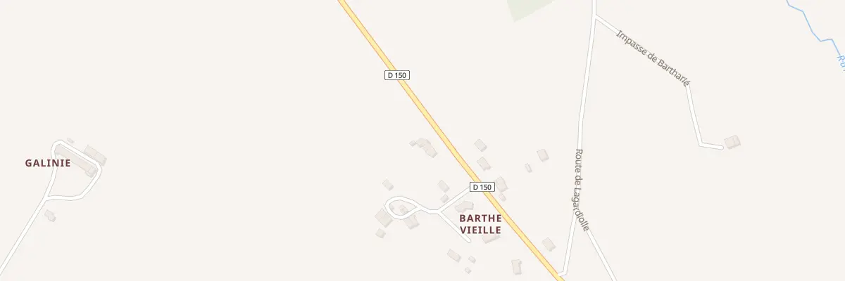Plan du 5092 Travers d’En Marioun à Cahuzac