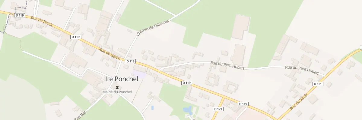 Plan du 4 Rue du Pere Hubert au Ponchel