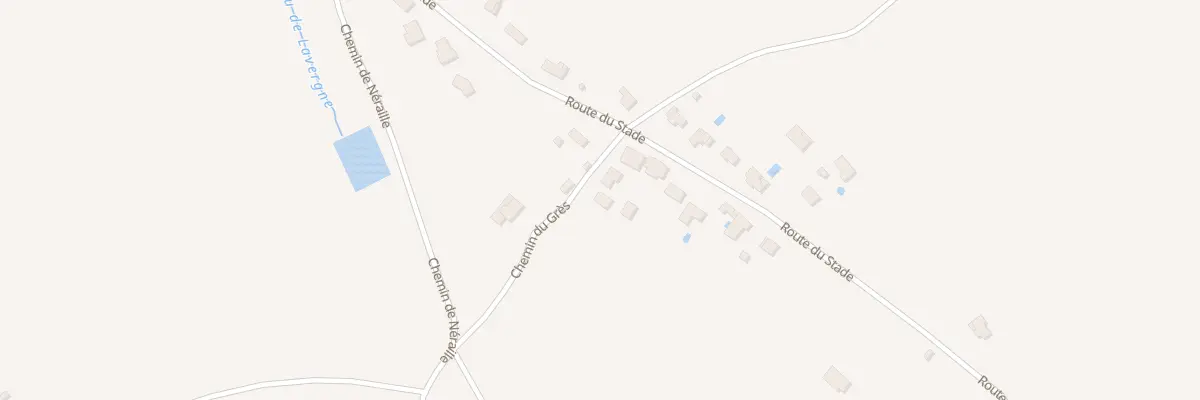 Plan du 5 Che du Grès à Rouffiac